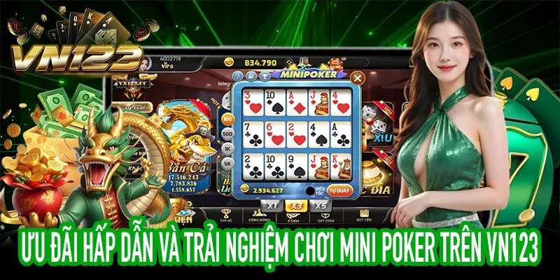 Bàn chơi Poker trực tuyến tại 89bet2
